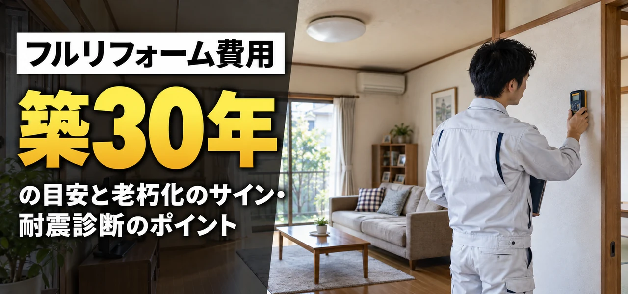 築30年 フルリフォーム費用