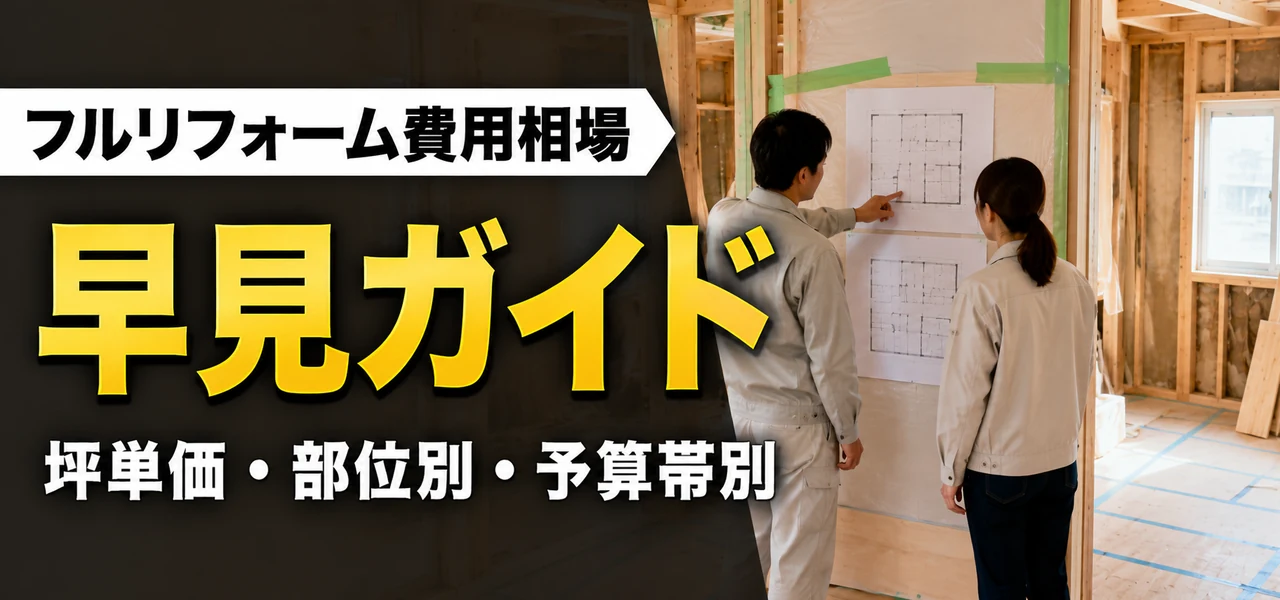 フルリフォーム費用相場