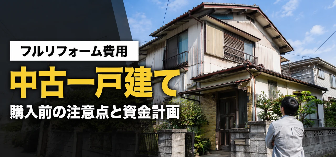 中古一戸建てフルリフォーム費用