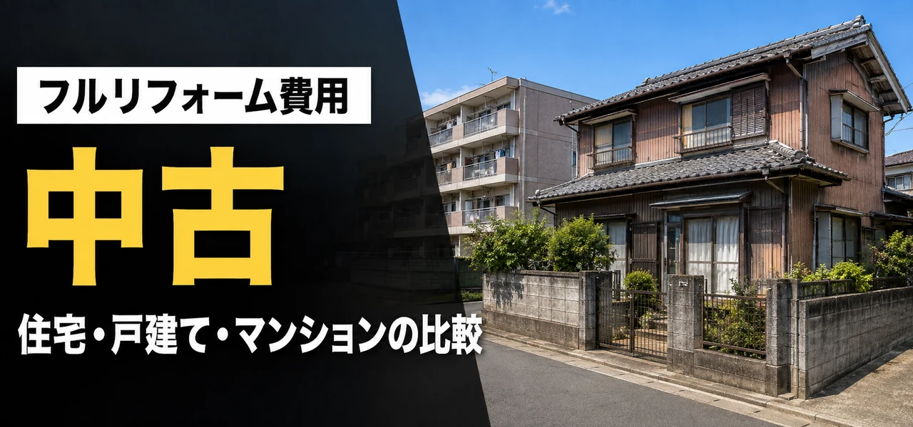 中古フル リフォーム費用