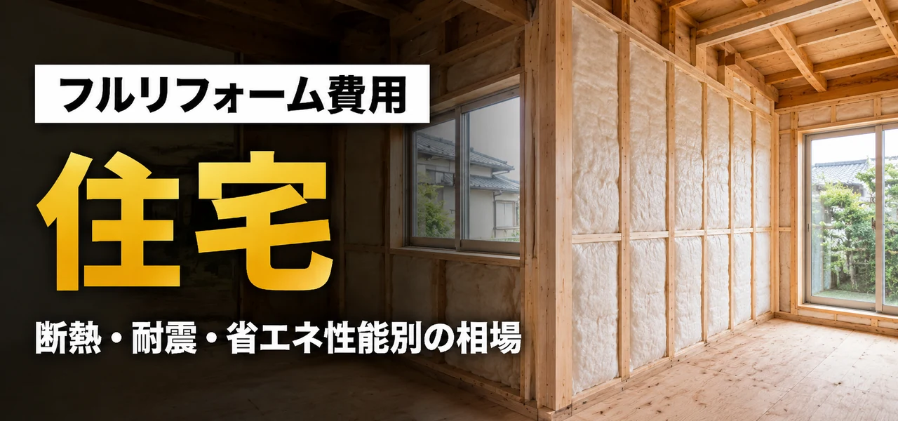 住宅フルリフォーム費用
