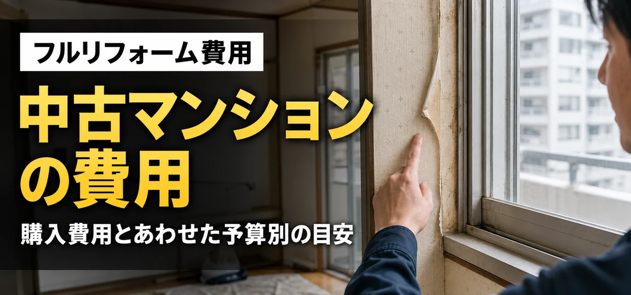 中古マンションフルリフォーム費用
