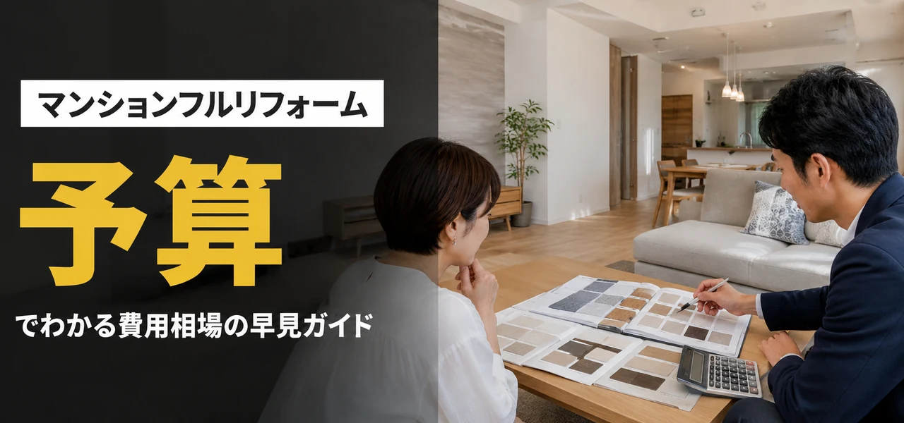 マンションフルリフォーム費用相場