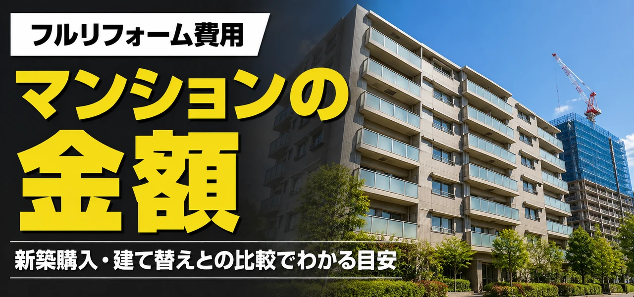 マンションフルリフォーム 金額