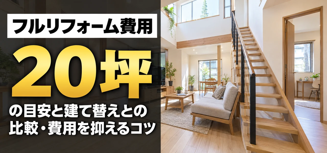20坪 フルリフォーム費用