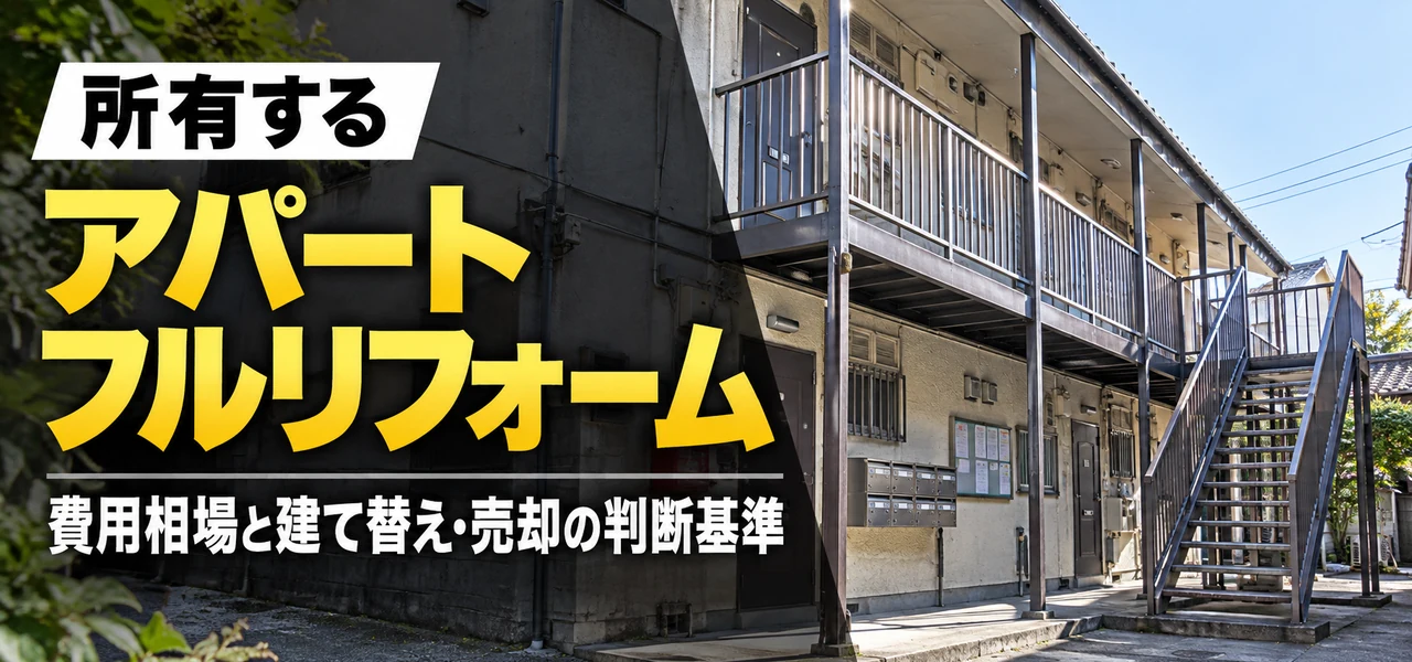 アパート フルリフォーム