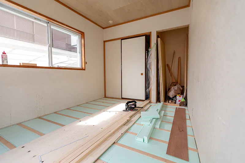 PTCヒーター式床暖房