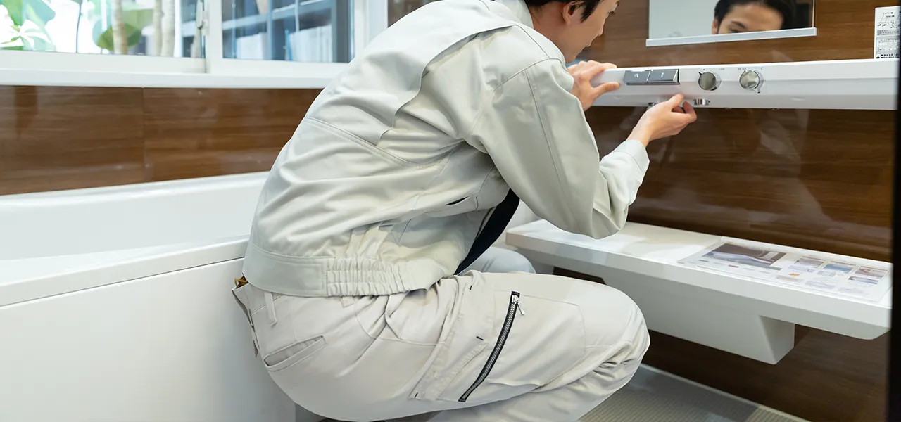 浴室と脱衣所を一体でフルリフォーム